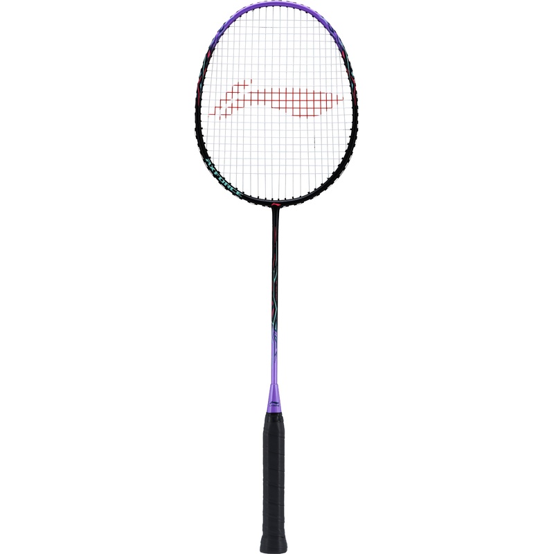 Badmintonschlger AXFORCE 9 bespannt schwarz/lila – AYPS077-1