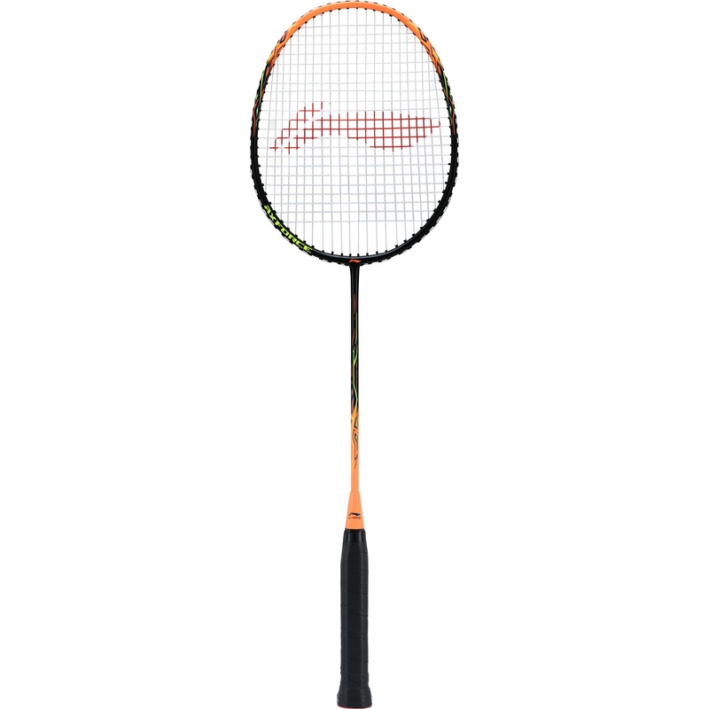 Badmintonschlger AXFORCE 9 bespannt schwarz/orange – AYPS075-1/AYPT315-2