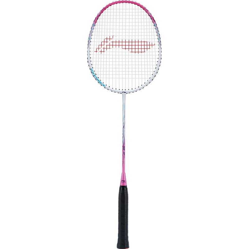 Badmintonschlger AXFORCE 9 bespannt wei/pink – AYPS081-1