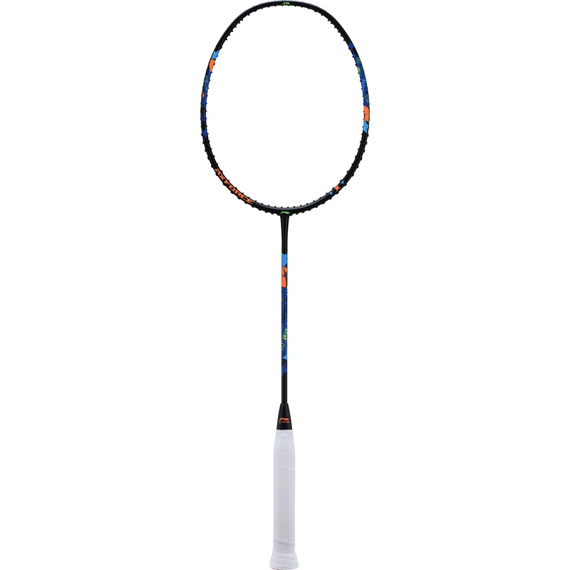 Badmintonschlger AXFORCE JR bespannt schwarz/blau – AYPS085-1/AYPT299-5