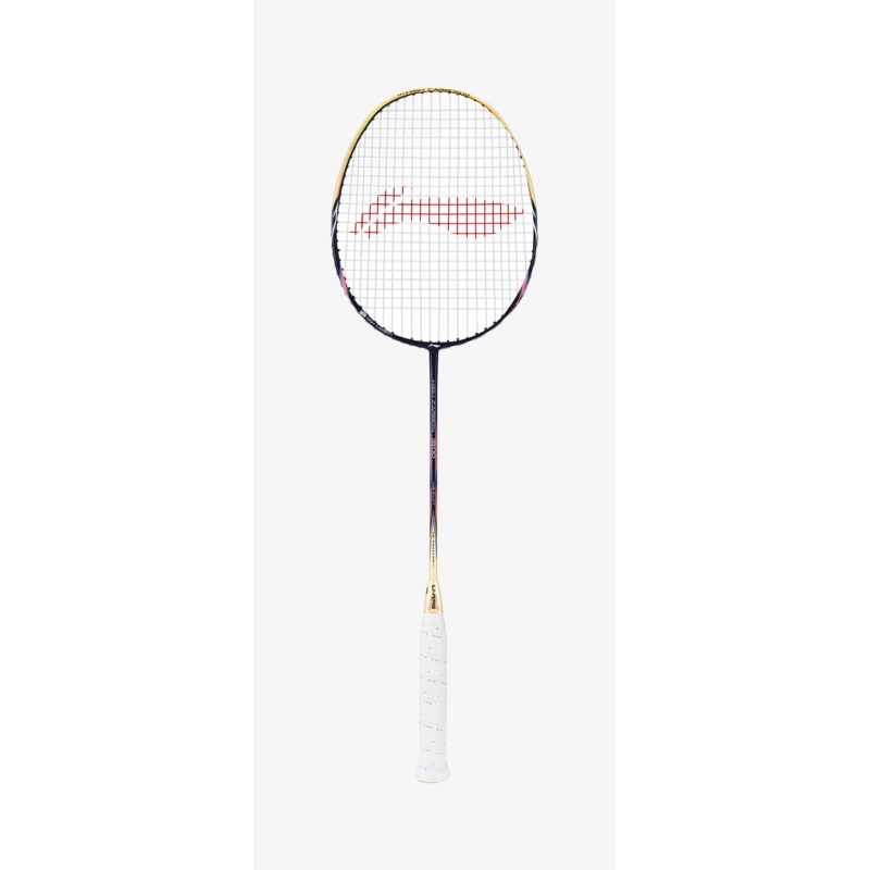 Badmintonschlger High Carbon HC1800 grau-gold bespannt – AYPL112-3
