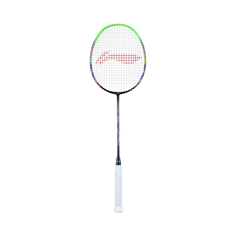 Badmintonschlger Lightning 3000 bespannt Grn-Violett – AYPQ136-3