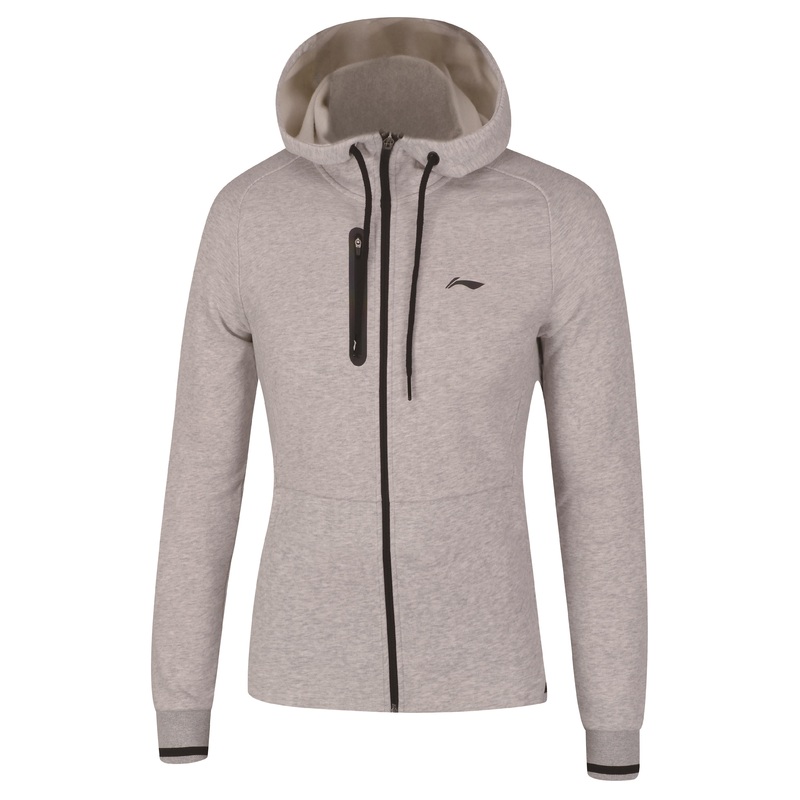 Damen Hoodie Jacke grau – AWDN916-2