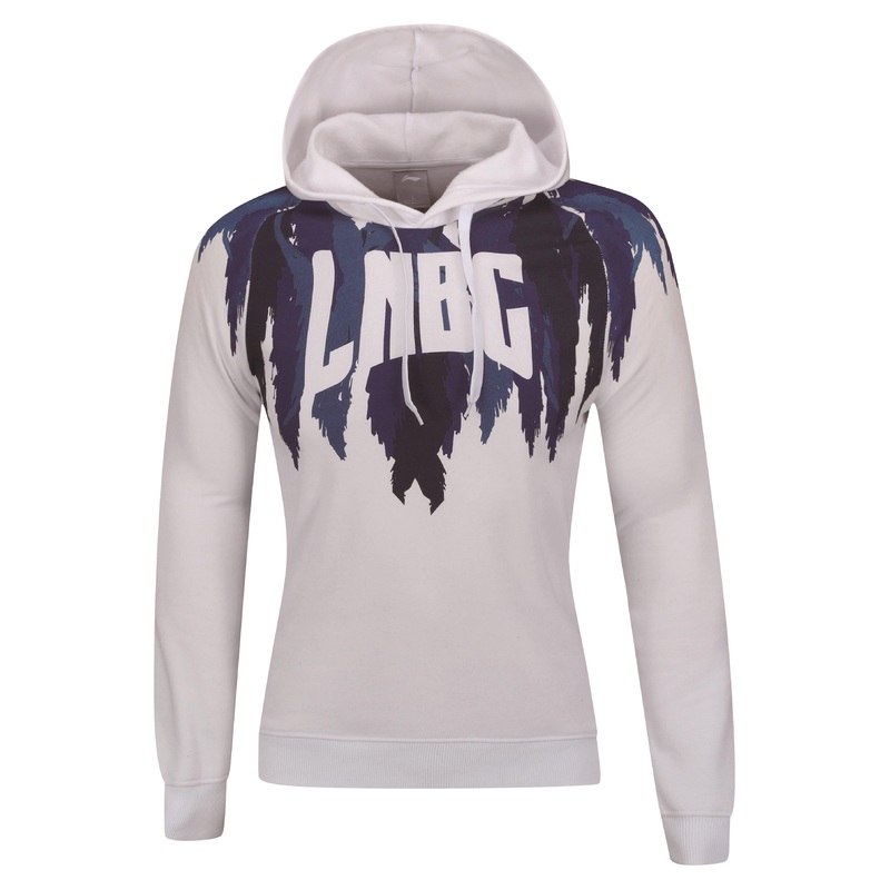 Damen Kapuzenpullover Hoodie Feather wei – AWDN918-1
