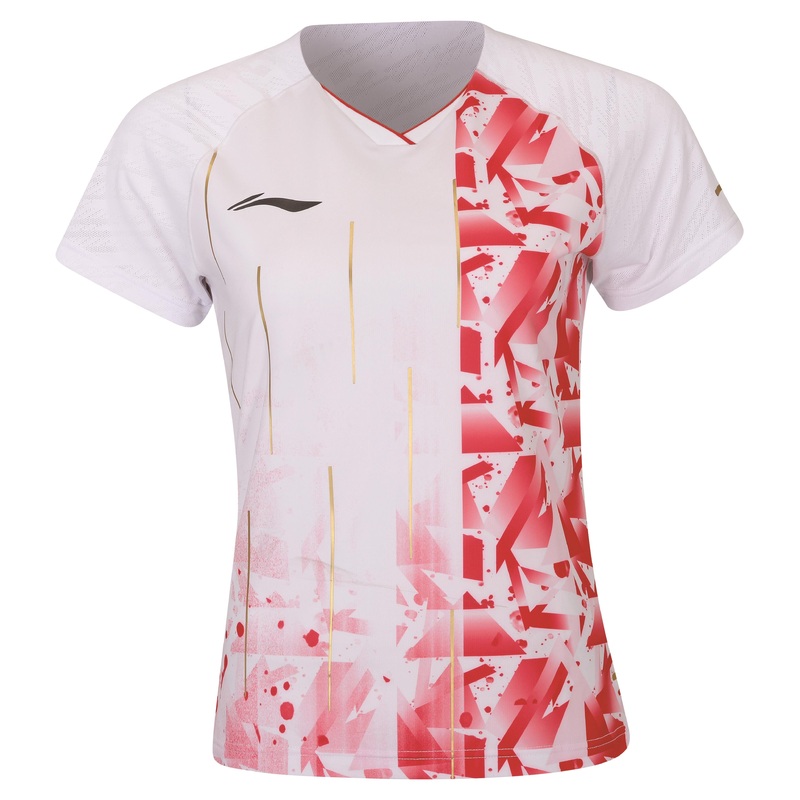 Damen Sportshirt Indonesian National Team  White – AAYS128-1 S = XS EU