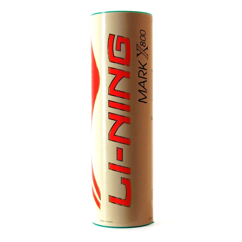 Li Ning Badmintonball MarkX 800 Nylon Blle gelb – AYQF044