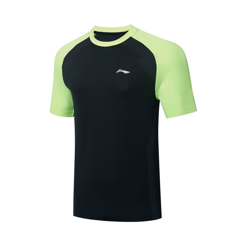 Tischtennis Unisex Wettkampf-Dress Base (Set aus Shirt und Shorts) schwarz + schwarz – AATT003-4