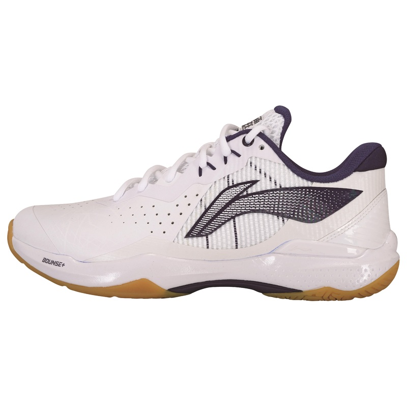 Unisex Badmintonschuh Donner wei/blau – AYAS018-5