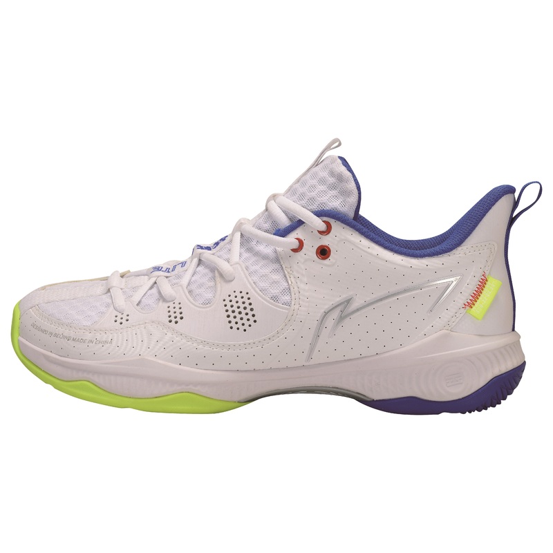 Unisex Badmintonschuh Halberd III Lite wei/blau – ayzs016-1