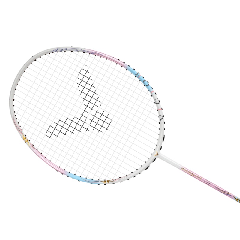 Victor Auraspeed 77F I Unstrung Badminton Racket[Pink]