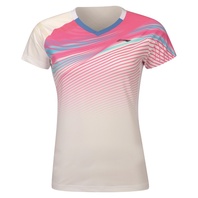 Damen Wettkampfshirt Symphony Wei – AAYS056-2