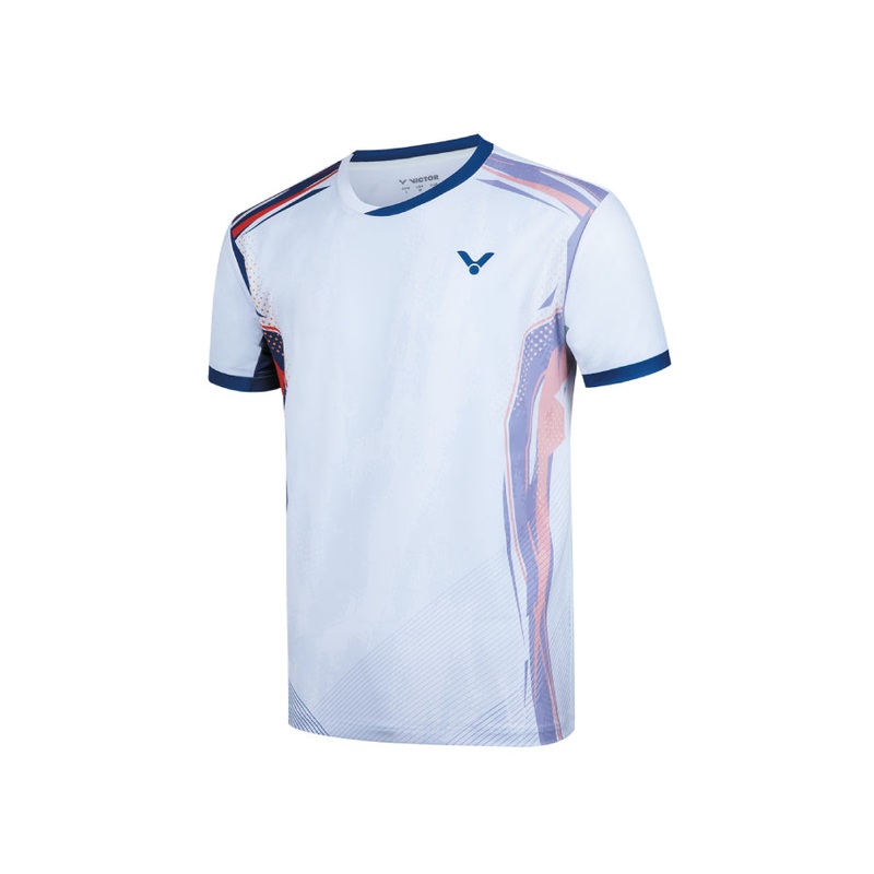 Victor Unisex Game T-Shirt- T-50023A [White]