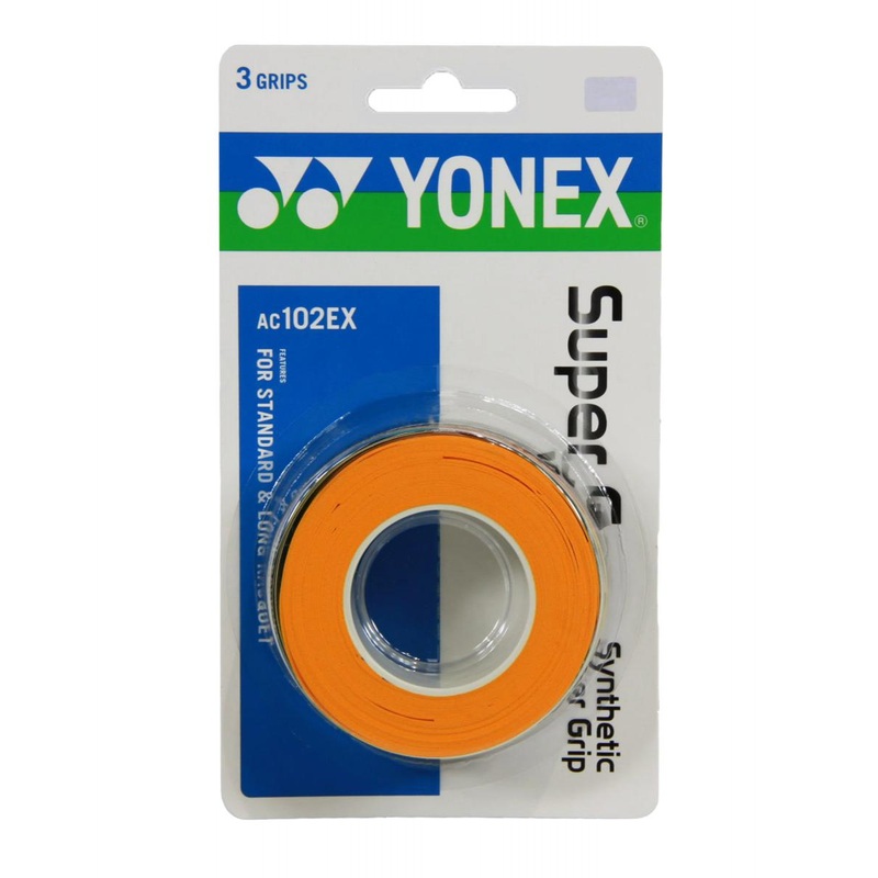 Yonex AC102EX Super Grap (3 wraps) Orange