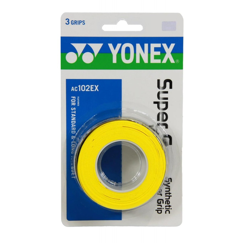 Yonex AC102EX Super Grap (3 wraps) Yellow