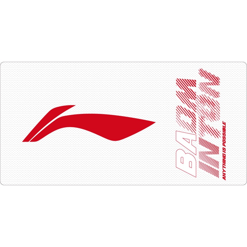 Badminton Towel Handtuch wei/rot Logo – AMJJ014-4/AMJM014-6
