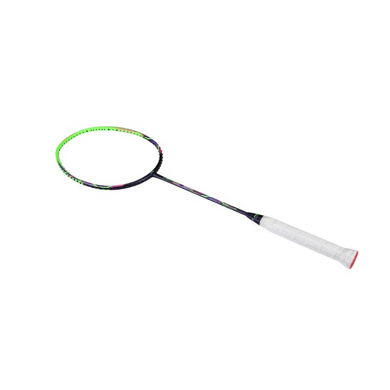 Badmintonschlger Lightning 3000 unbespannt Grn-Violett – AYPQ136-1