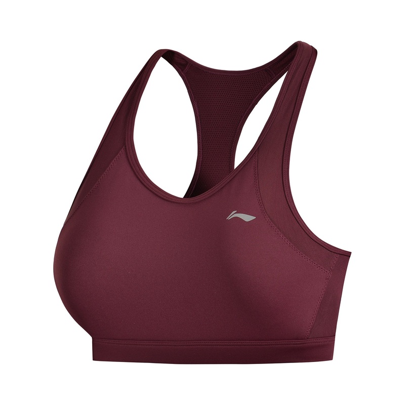 Damen Sport-BH Tight Fit rot medium Support – AUBP014-1