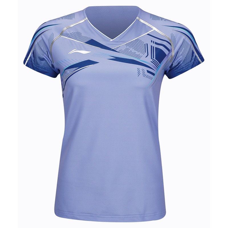 Damen Sportshirt International Players Glacier – lila – AAYT580-7