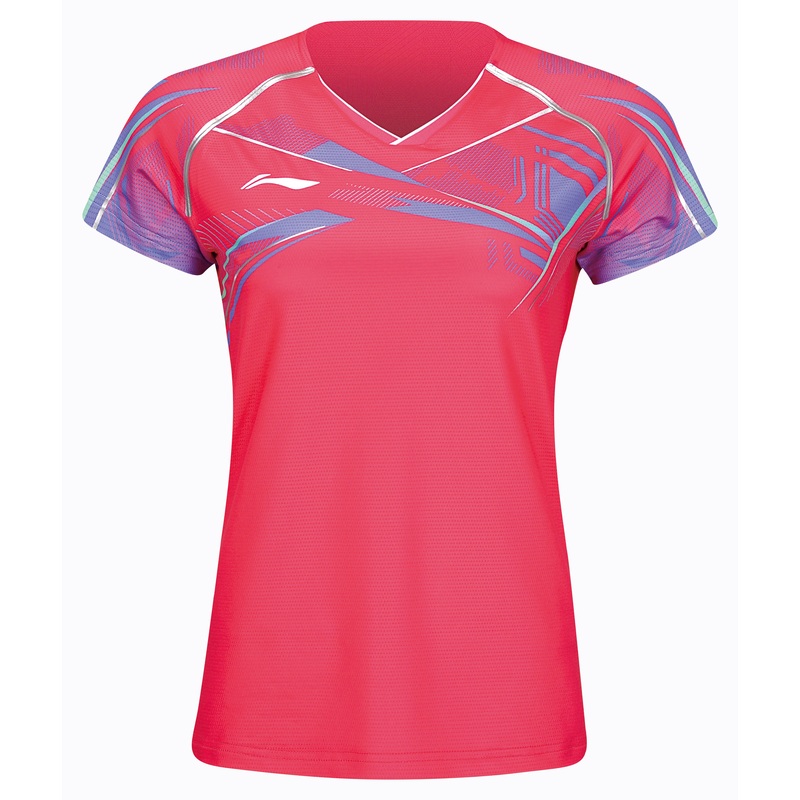 Damen Sportshirt International Players Glacier – magenta – AAYT580-5