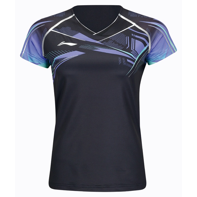 Damen Sportshirt International Players Glacier – schwarz – AAYT580-2