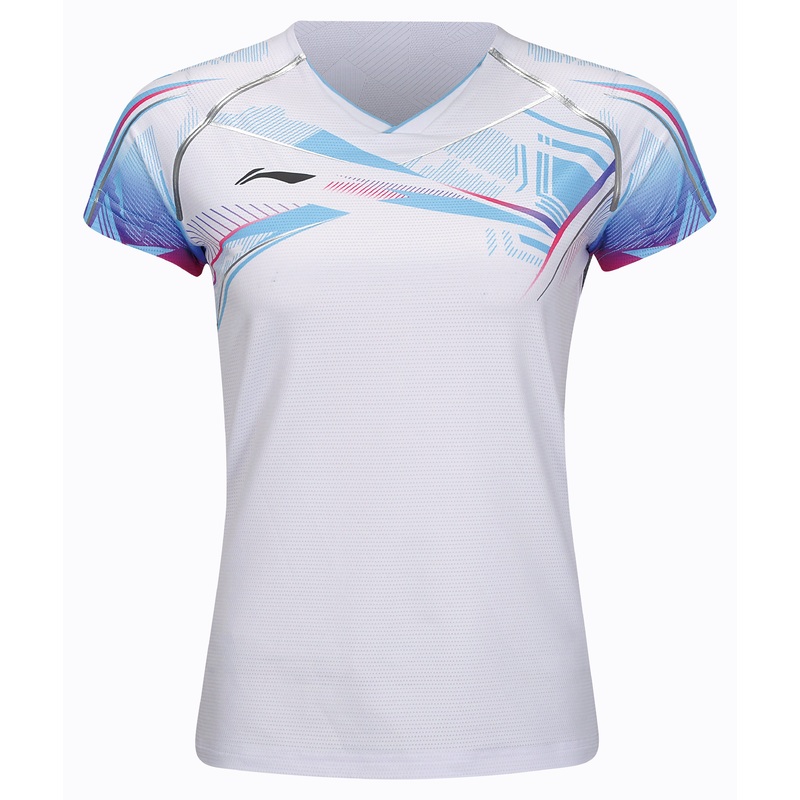 Damen Sportshirt International Players Glacier – wei – AAYT580-1