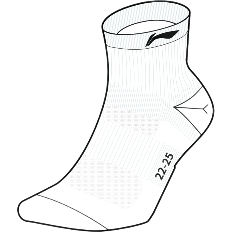 Damen Sportsocke Team wei – AWSS397-1
