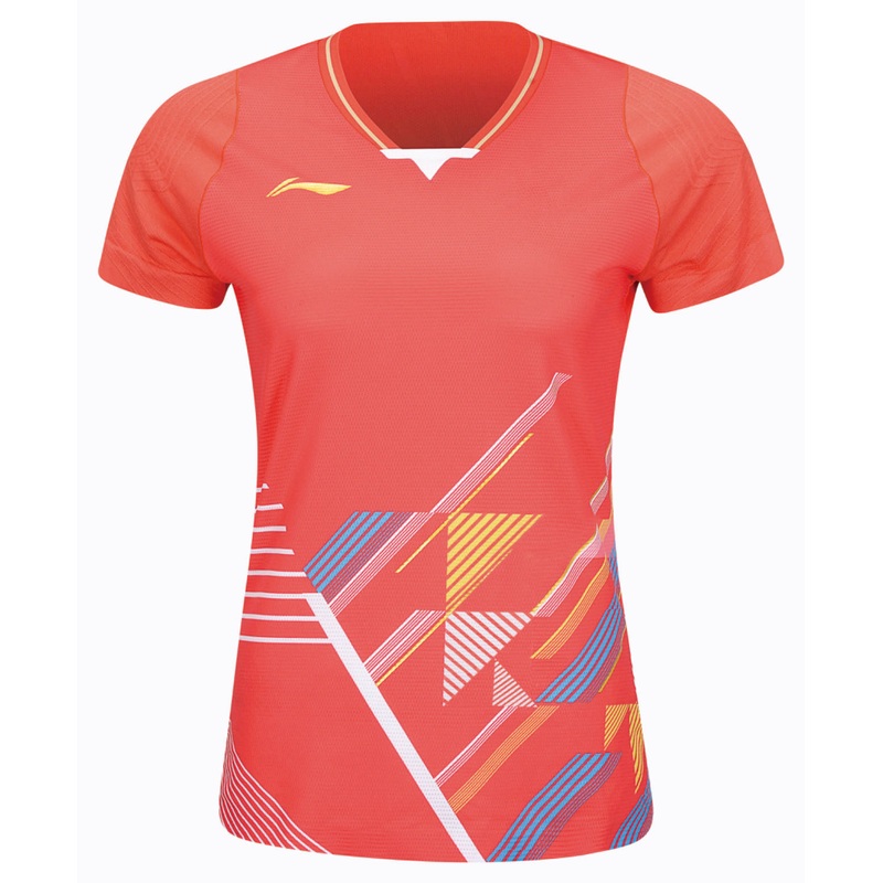 Damen Wettkampfshirt China Youth Team Winner – rot – AAYT582-2