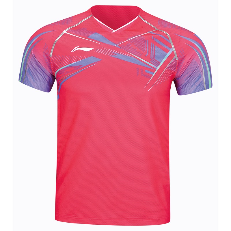 Herren Sportshirt International Players Glacier – magenta – AAYT579-5