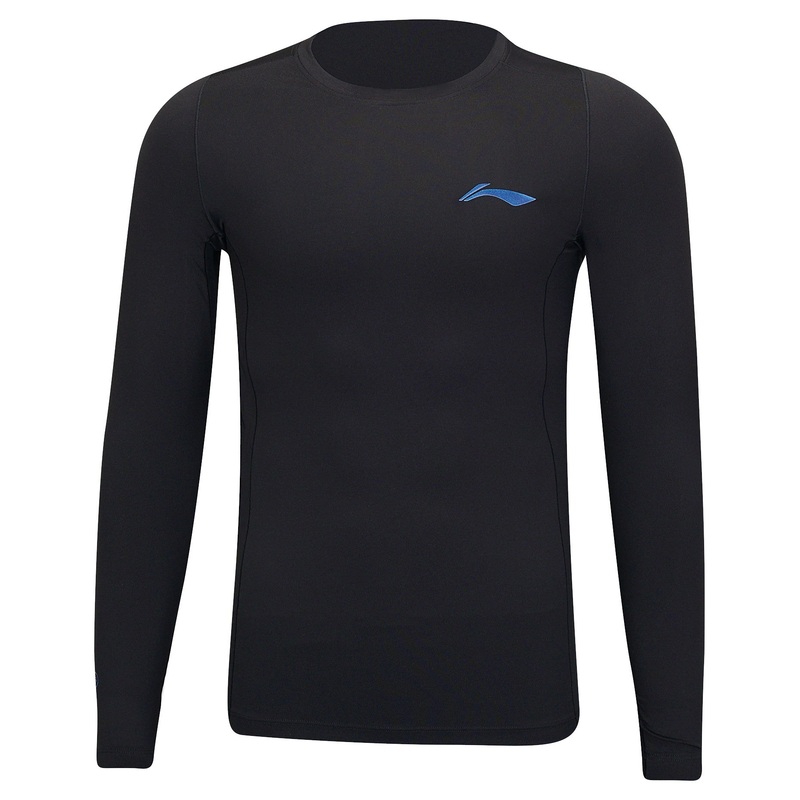 Unisex Base Layer Langarm – schwarz  – AUDT507-1