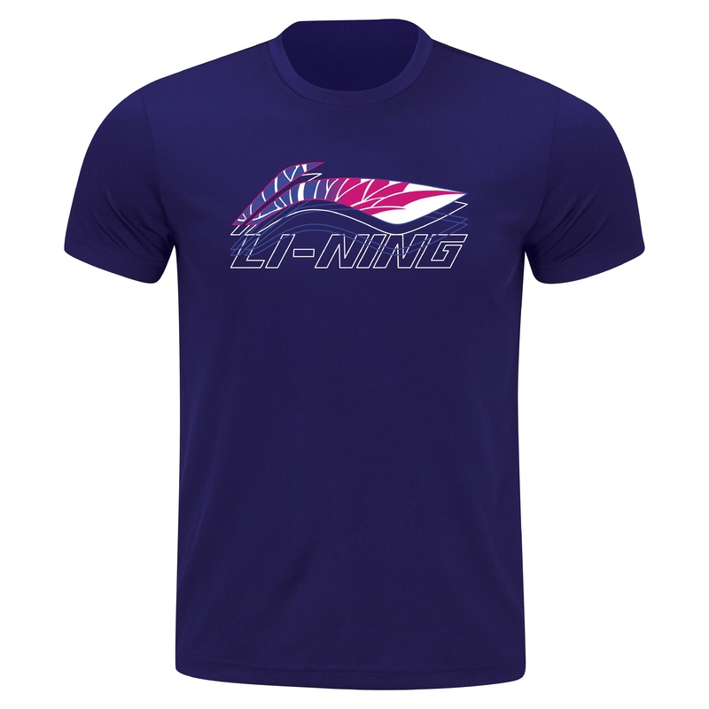 Unisex Sport-Shirt Logo-Color – Blau – AHST349-5