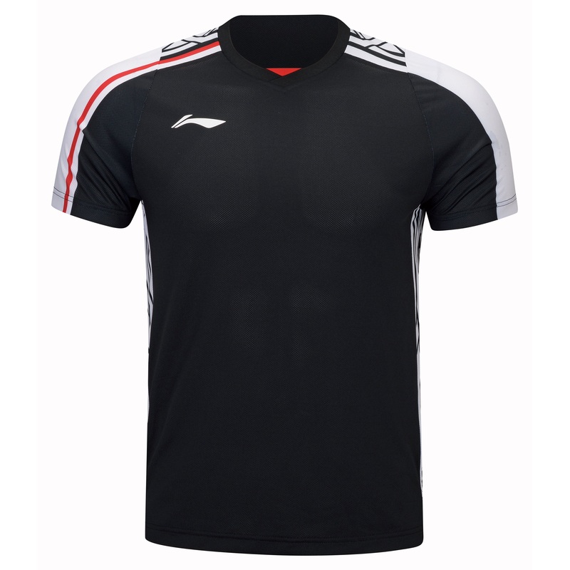 Unisex Sportshirt International Stars Fan-Edition schwarz/wei – AAYT055-3