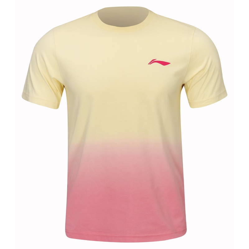 Unisex Sportshirt Wste gelb/rot – AHST355-3