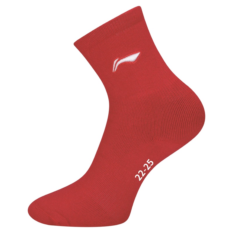 Unisex Sportsocke Mid-Cut Team rot – AWSS385-3