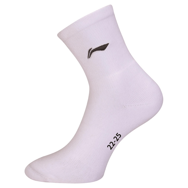 Unisex Sportsocke Mid-Cut Team wei – AWSS385-1