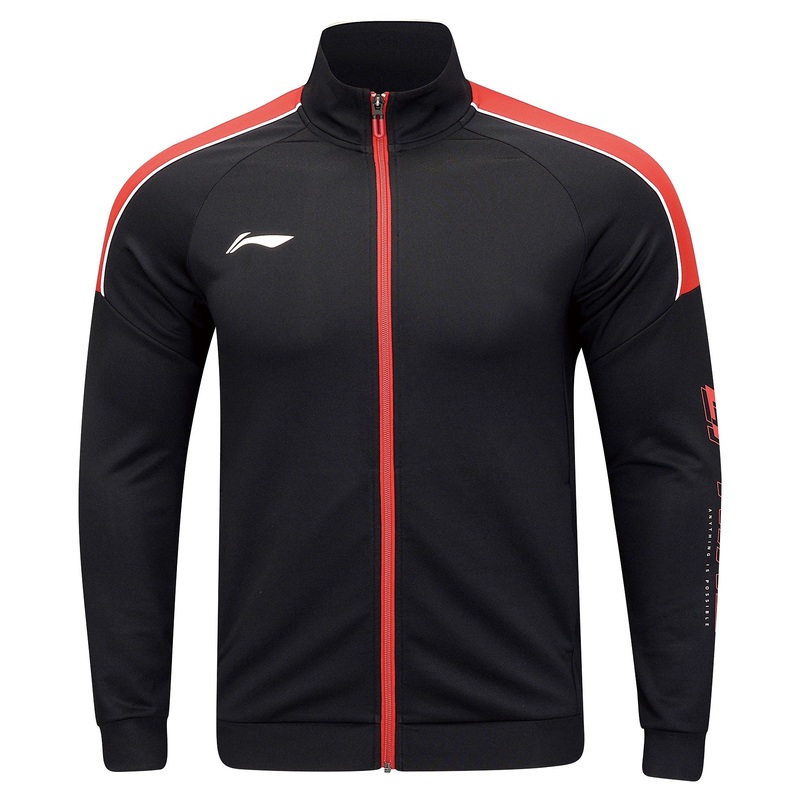 Unisex Trainingsanzug Classic rot-schwarz – AWEU003-1