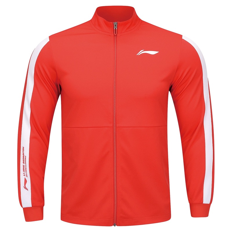 Unisex Trainingsanzug Stripe rot-schwarz – AWEU005-4