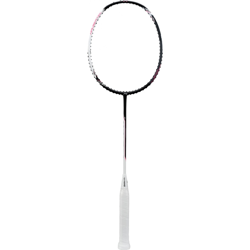 Badmintonschlger HalberTec 2000 (4U) white/black- unbespannt  – AYPT377-4