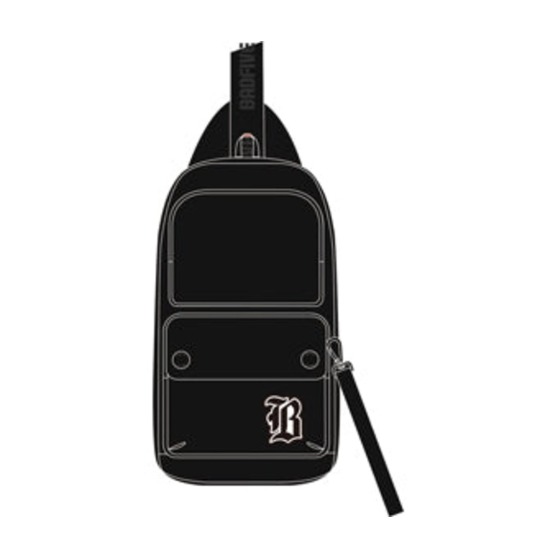 Brusttasche Badfive schwarz – ABDS637-1
