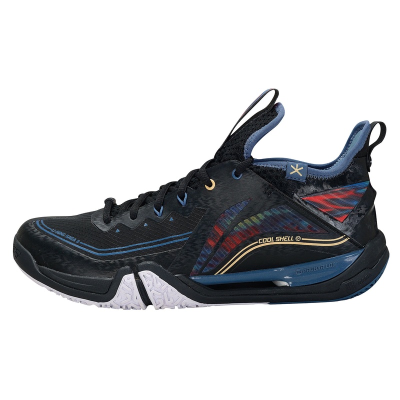 Unisex Badmintonschuh Saga II PRO schwarz – AYAT003-4