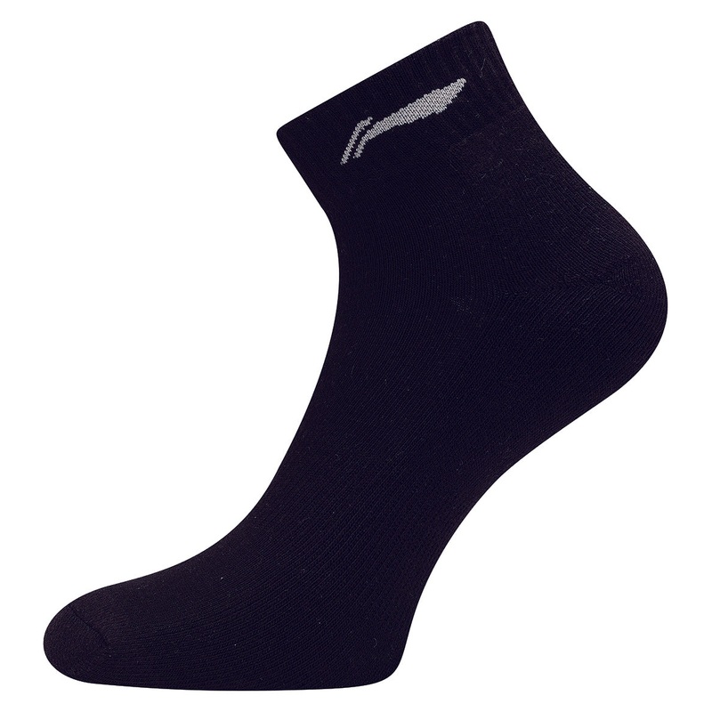 Unisex Sportsocke low-cut Logo schwarz – AWSS445-1