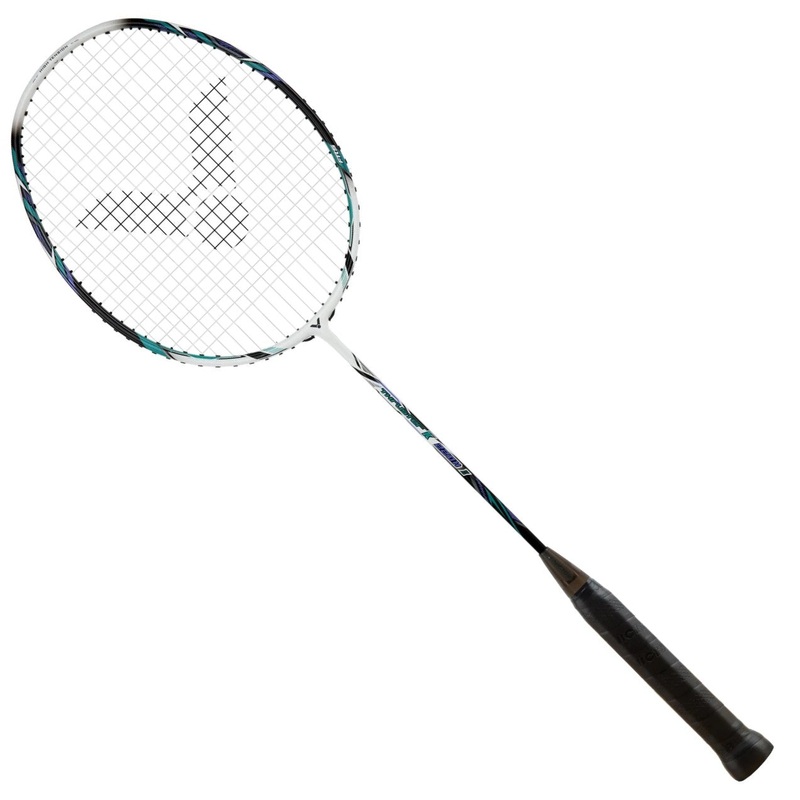 Victor Thruster K 220H ll (White) High Tension Badminton Racquet