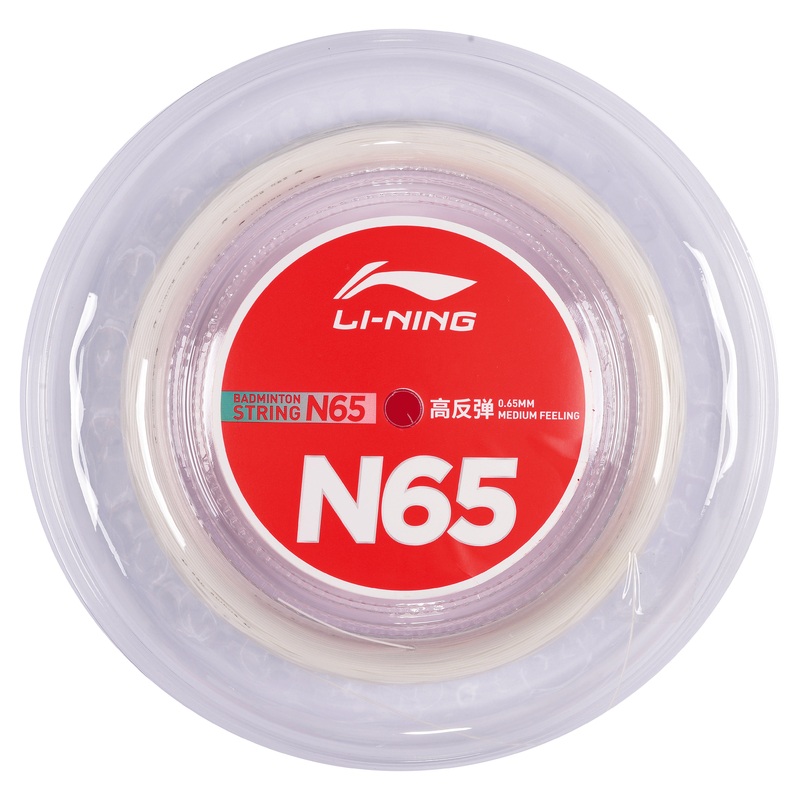 Badmintonsaite N65 – 200m-Rolle in verschiedenen Farben – AXJR016