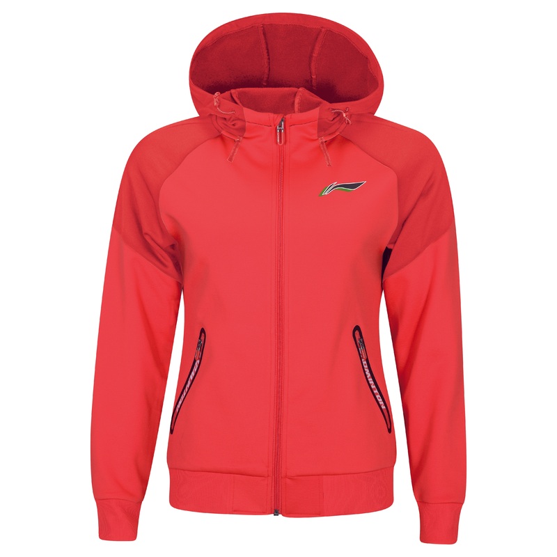 Damen Cardigan Hoody Feeling rot – AWDSA04-3