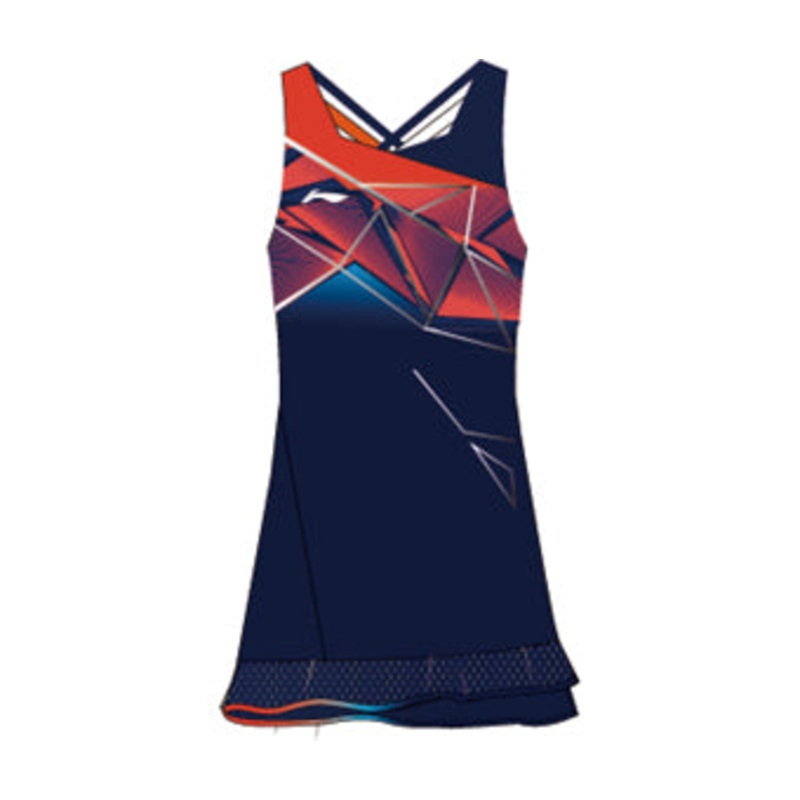 Damen Kleid Internationale Spieler blau limited – ASKS824-2