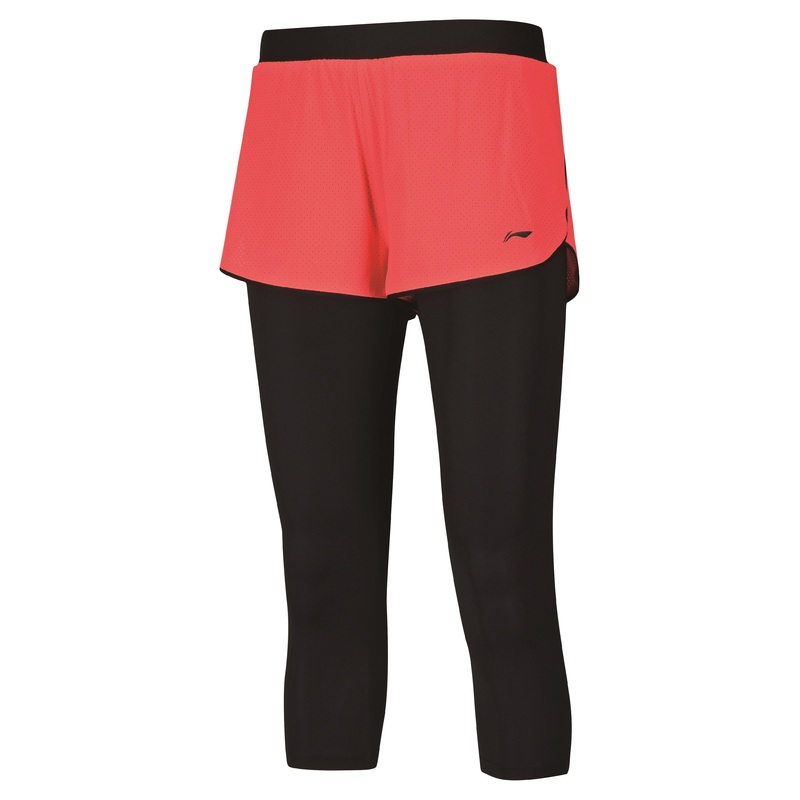 Damen Leg Warmer Sport-Shorts Red – ASKM066-2