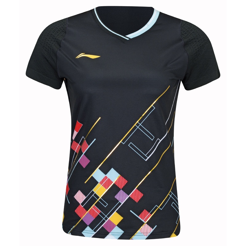 Damen Sportshirt China Youth Team Ltd. schwarz – AAYT016-3