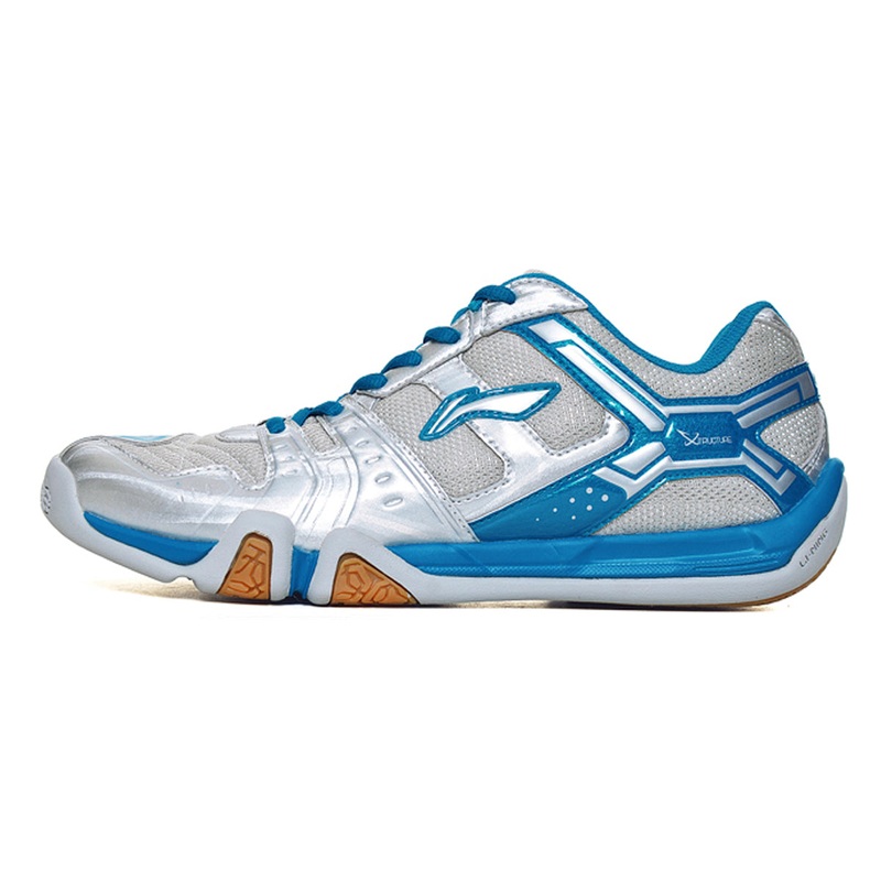 Herren Badmintonschuh Saga light silber – AYTS071-2