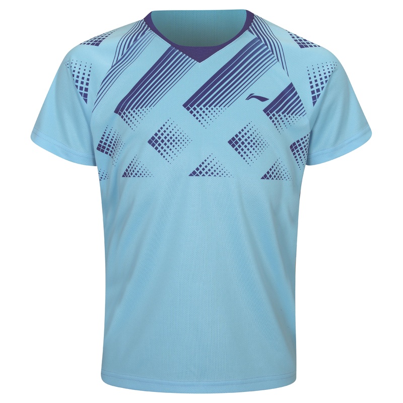 Kinder Sparset Shirt und Short Team Line blau/blau – AATS100-2
