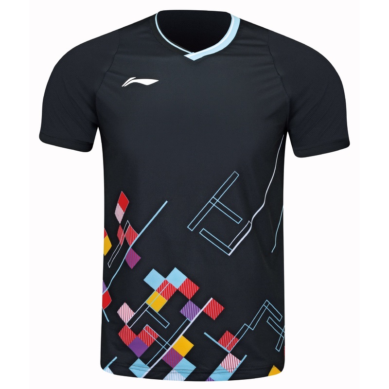 Unisex Sportshirt China Youth Team Fan-Edition schwarz – AAYT057-3