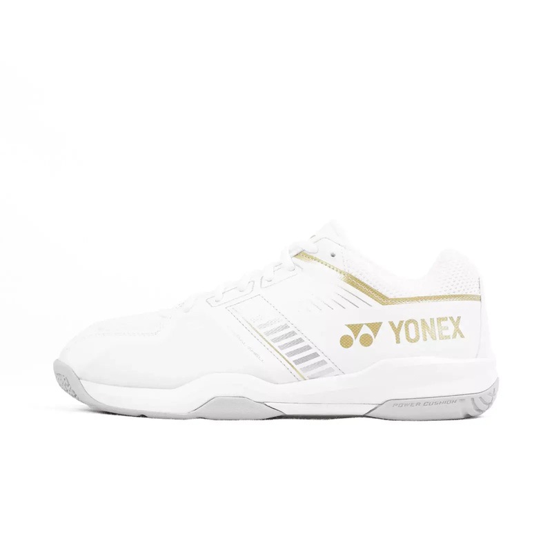 Yonex Strider Flow (Wide) Power Cushion Badminton Shoes (2025) White/Gold